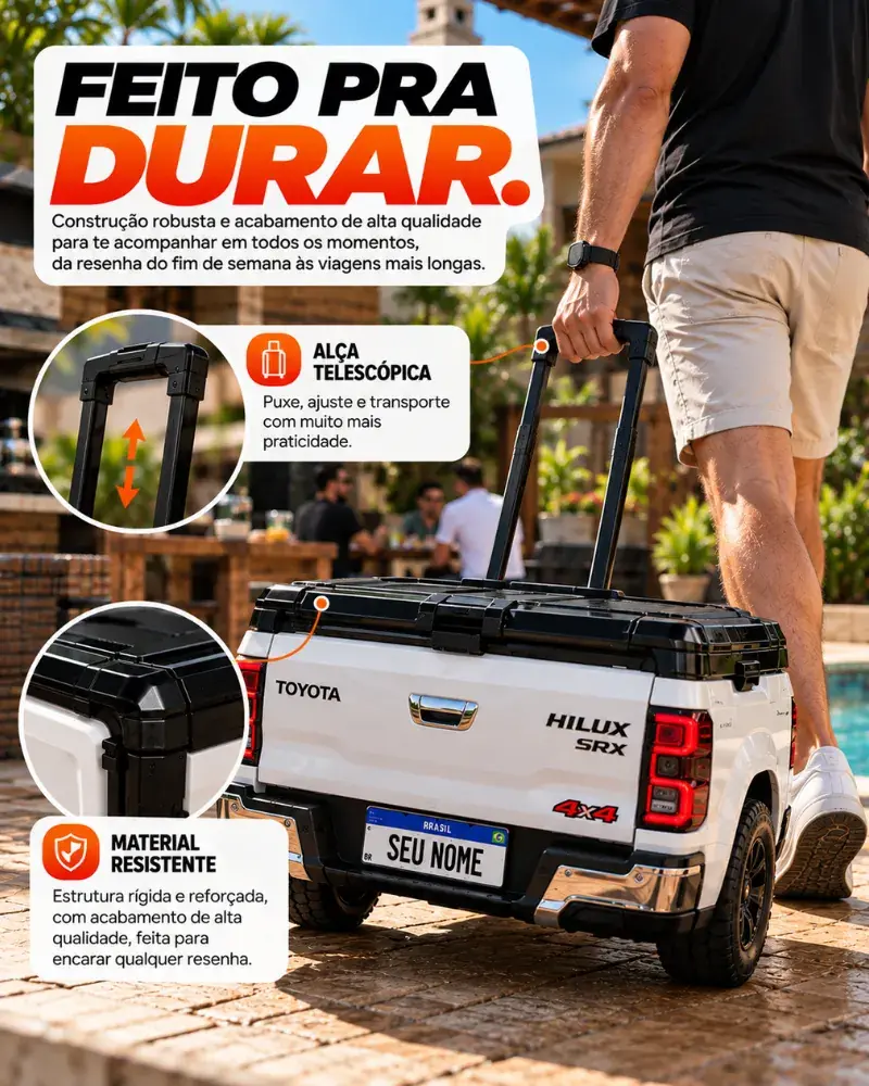 ClubCasa em uso no churrasco